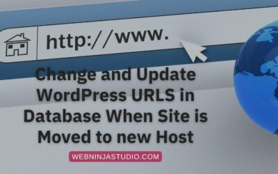 Change and Update WordPress URLS in Database When Site is Moved to new Host